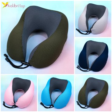 Дорожная подушка с эффектом памяти Отдых 27 см - Купить