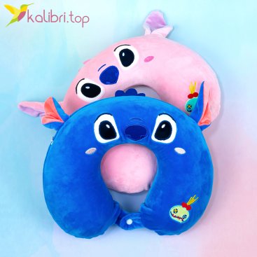 Дорожная подушка с эффектом памяти Ушастики 26 см - Купить