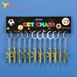 Брелок Автомат MP5 металлический 12 штук оптом фото 01