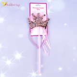 Набір обруч з чарівною паличкою Коронки з паєтки оптом фото 02 Набір обруч з чарівною паличкою Коронки з паєтки оптом фото 02