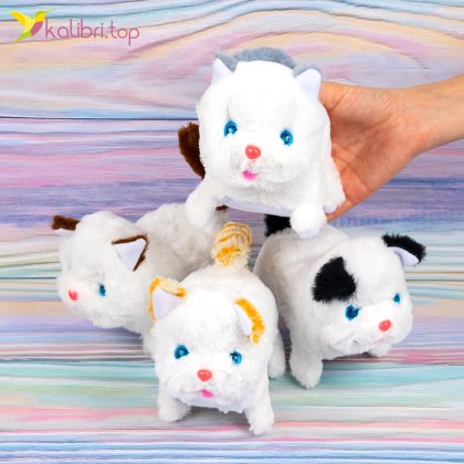 Звуковая ходилка Кот-Голубоглазик 16 см - Купить