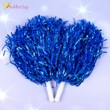 Помпони для черлідінгу Рифлені сині 30 см оптом фото 01 Помпони для черлідінгу Рифлені сині 30 см оптом фото 01