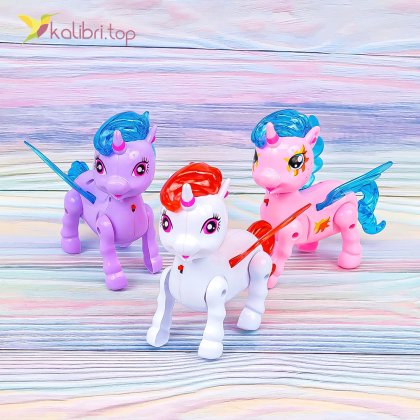 Игрушка ходилка Единороги пластиковые - Купить