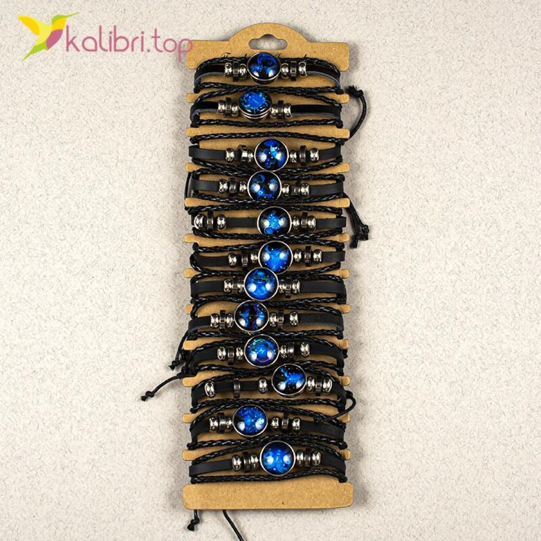 Флуоресцентні браслети, що світяться на руку Зодіаки оптом фото 04