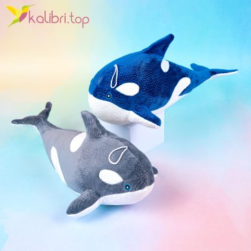 Мягкие игрушки Киты 35 см - Купить