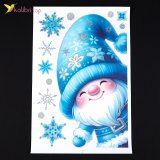 Новогодние наклейки на окна Праздник 30х20 см оптом фото 07 Новогодние наклейки на окна Праздник 30х20 см оптом фото 07