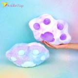 Мягкая игрушка подушка Лапка 30 см оптом фото 01