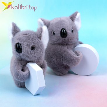 Мягкая игрушка на руку браслет Коала 20 см - Купить