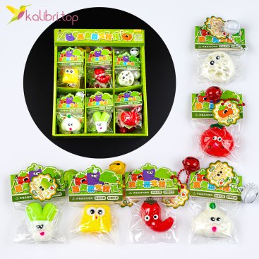 Антистресс игрушки овощи 2,5 см, 19 г - Купить