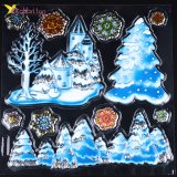 Новорічні наклейки на вікна Різдво 20х20 см оптом фото 07 Новорічні наклейки на вікна Різдво 20х20 см оптом фото 07