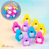 Игрушка для купания пищащий Пингвин 6 см оптом фото 01