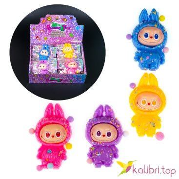 Іграшка антистрес Лабубу 9,5 см, 66 г - Купити