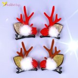 Новогодние заколки Рожки Оленья 7 см., 2 цвета оптом фото 01 Новогодние заколки Рожки Оленья 7 см., 2 цвета оптом фото 01