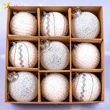 Ялинкові кульки новорічний блиск 7 см, 9 шт., набір оптом фото 01 Ялинкові кульки новорічний блиск 7 см, 9 шт., набір оптом фото 01