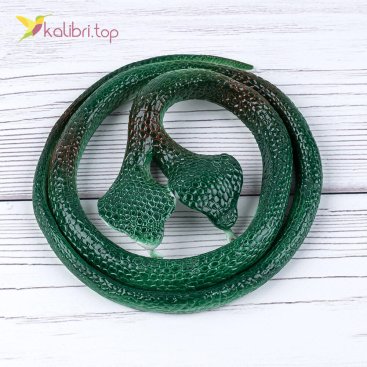 Двоголові змії Кобри темно-зелені 75 см 1-2058 - Купити