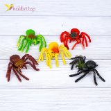 Силиконовые пауки Разноцветные 11,5 см оптом фото 01