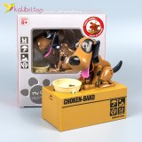 Интерактивная копилка для монет My Dog коричневый оптом фото 01 Интерактивная копилка для монет My Dog коричневый оптом фото 01