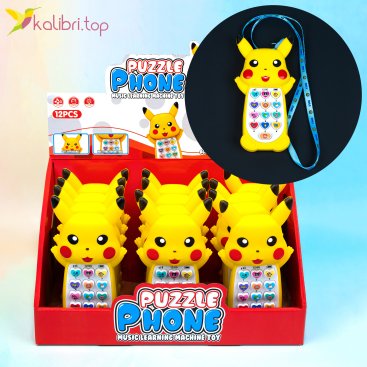 Музыкальный развивающий телефон Молния 15 см - Купить