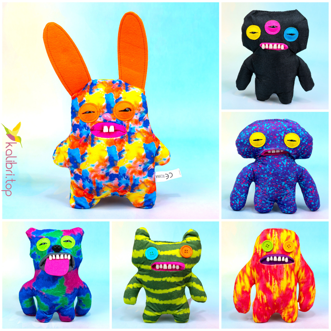 М'які іграшки Фуглери 23 см оптом фото 01