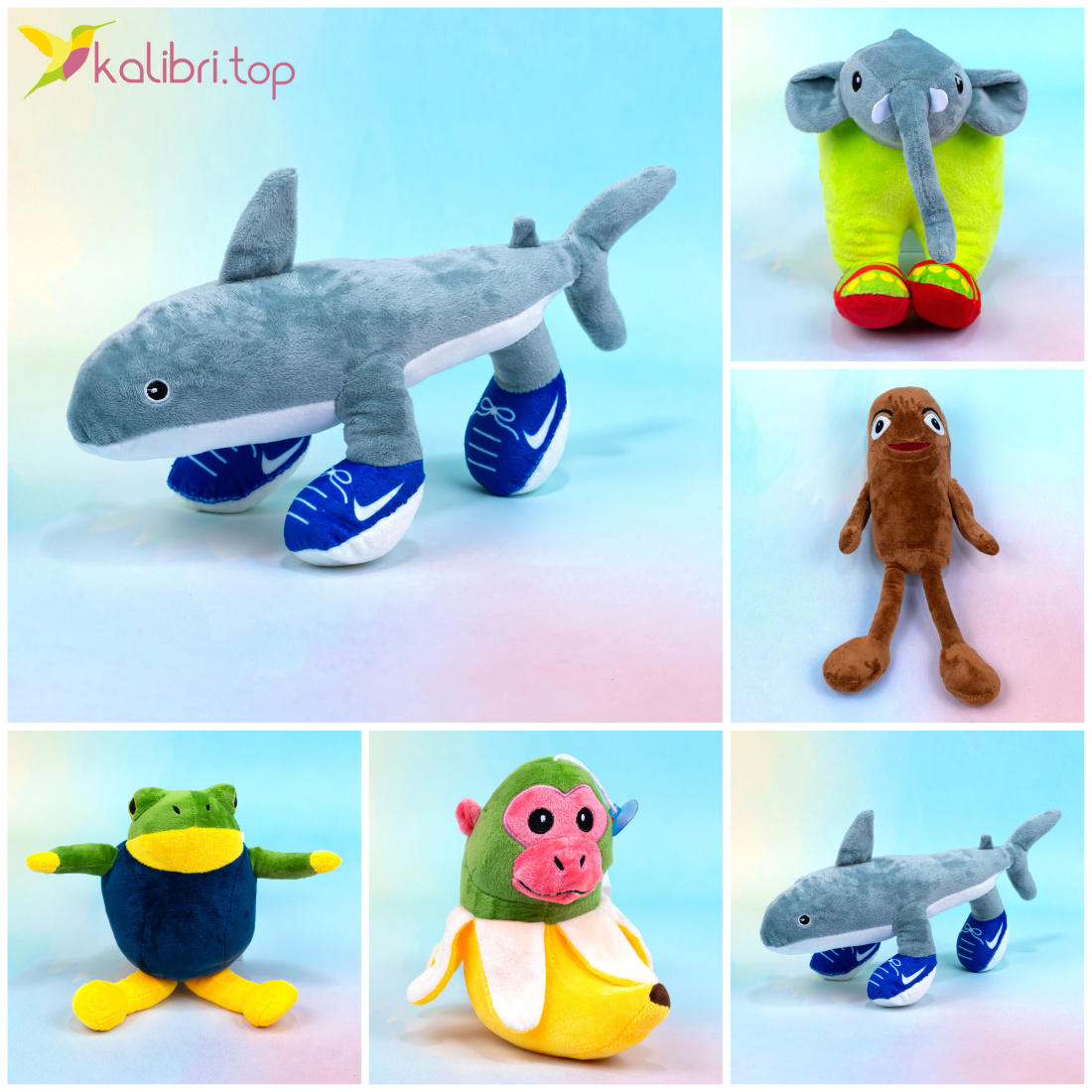 Мягкие игрушки Итальяно 20 см оптом фото 01