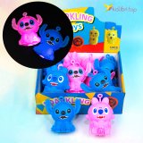 Светящийся ёжик Ушастик 11 см оптом фото 01