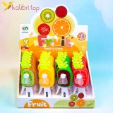 Ручной детский вентилятор Фрукты 15 см оптом фото 01