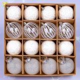 Ёлочные шары зимний хрусталь 5,5 см, 16 шт., набор оптом фото 01 Ёлочные шары зимний хрусталь 5,5 см, 16 шт., набор оптом фото 01