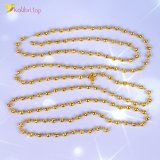 Новорічний декор намисто золотий блиск 2,7 метра, 10 штук оптом фото 01 Новорічний декор намисто золотий блиск 2,7 метра, 10 штук оптом фото 01