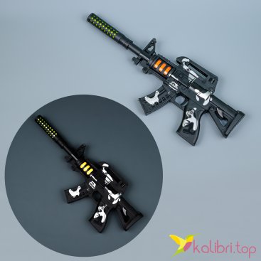 Светящийся, звуковой автомат Гром 40 см - Купить