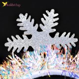 Новорічні обручі три сніжинки 19 см оптом фото 02 Новорічні обручі три сніжинки 19 см оптом фото 02