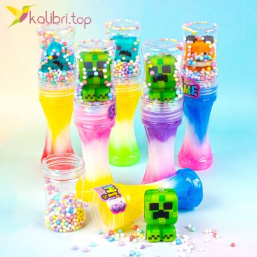 Слаймы Пиксельные 20 см, 167 г - Купить