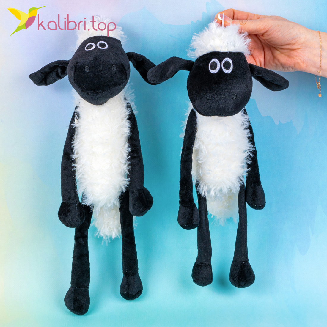 Мягкие игрушки Баранчик Шон 40 см оптом фото 01