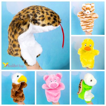 Мягкие игрушки перчаточные куклы №2, 25 см - Купить