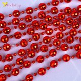 Новорічний декор намисто червоні блиск 2,7 метра, 10 штук оптом фото 02 Новорічний декор намисто червоні блиск 2,7 метра, 10 штук оптом фото 02