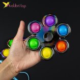 Купити спіннер Сімпл Дімпл Ромашка шестерня KYG-70-01 оптом фото 02