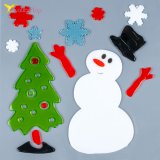 Силіконові наклейки на вікна Новий Рік 19х19 см оптом фото 04 Силіконові наклейки на вікна Новий Рік 19х19 см оптом фото 04