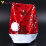 Новорічна шапка сніжинка сіра 38 см оптом фото 01 Новорічна шапка сніжинка сіра 38 см оптом фото 01