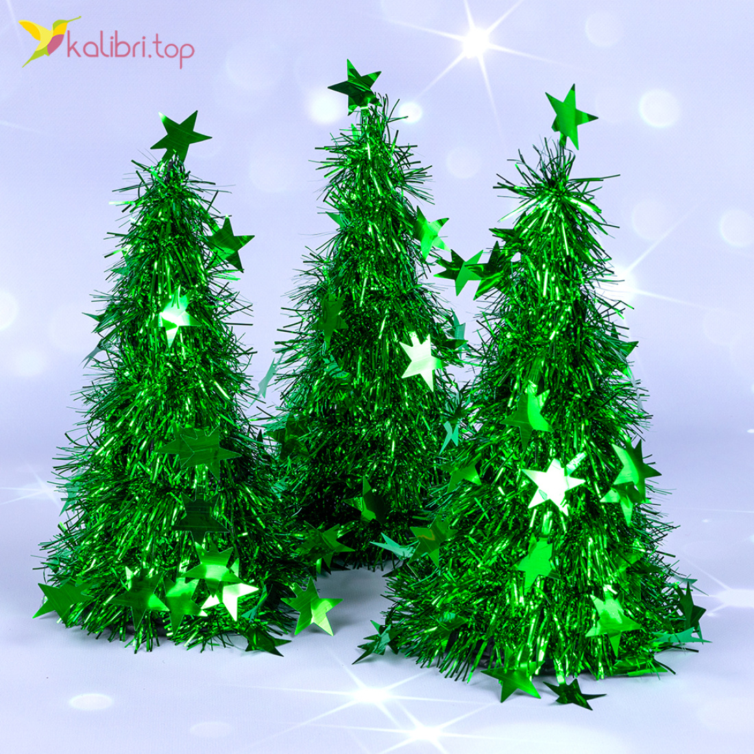 Новорічна декоративна ялинка Зірочка 26 см оптом фото 01 Новорічна декоративна ялинка Зірочка 26 см оптом фото 01