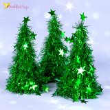 Новорічна декоративна ялинка Зірочка 26 см оптом фото 01 Новорічна декоративна ялинка Зірочка 26 см оптом фото 01