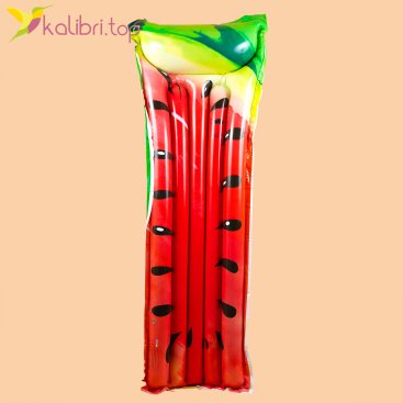 Надувний матрац з подушкою Арбузік 183 см - Купити