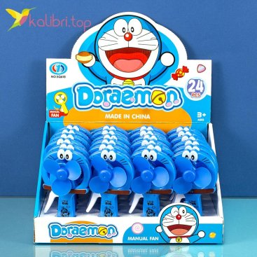 Ручные детские вентиляторы Doraemon оптом фото 01