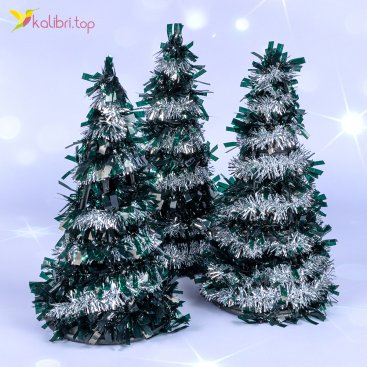 Новорічна декоративна ялинка Завірюха 26 см - Фото Новорічна декоративна ялинка Завірюха 26 см - Купити