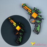 Звуковий пістолет, що світиться Камуфляж 20 см оптом фото 01