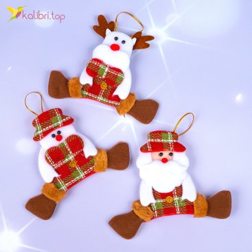 Новорічні прикраси підвіска Казка 10 см - Фото Новорічні прикраси підвіска Казка 10 см - Купити