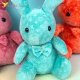 Зайцы LV мягкая игрушка 30 см оптом фото 02