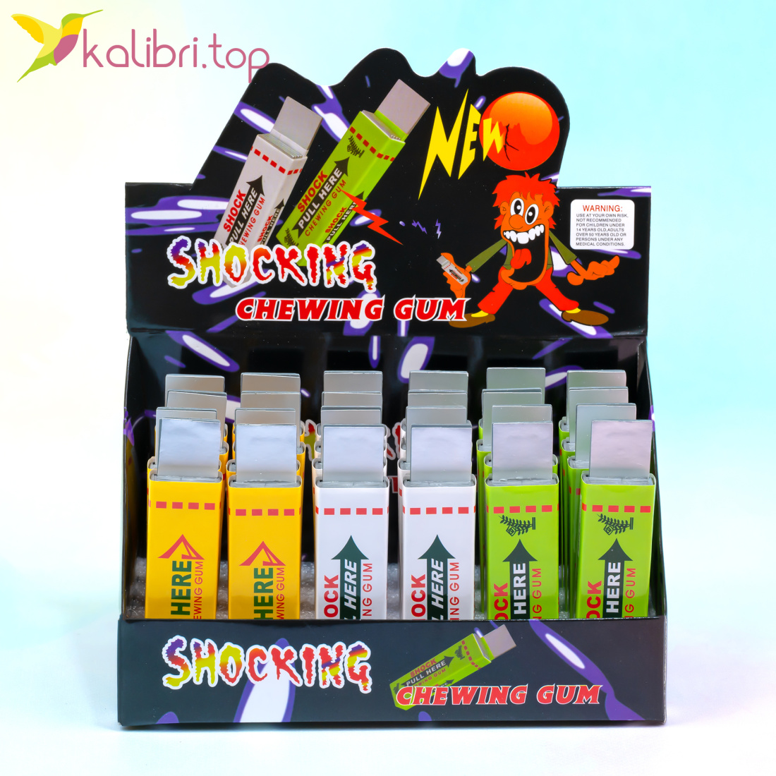 Шокер жуйка прикол 9 см оптом фото 01