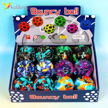 Мяч попрыгунчик Gravity ball граффити 7 см - Купить