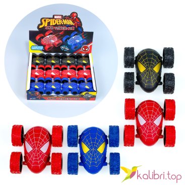 Инерционные машинки перевёртыши Паук 7,5 см - Купить